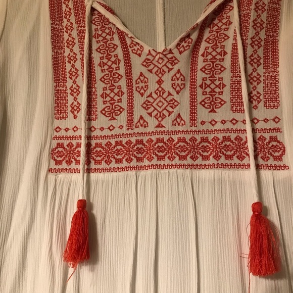 Morrocan boho rayon blouse - Picture 1 of 7